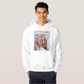 Aangepaste foto hoodie trui (Voorkant volledig)
