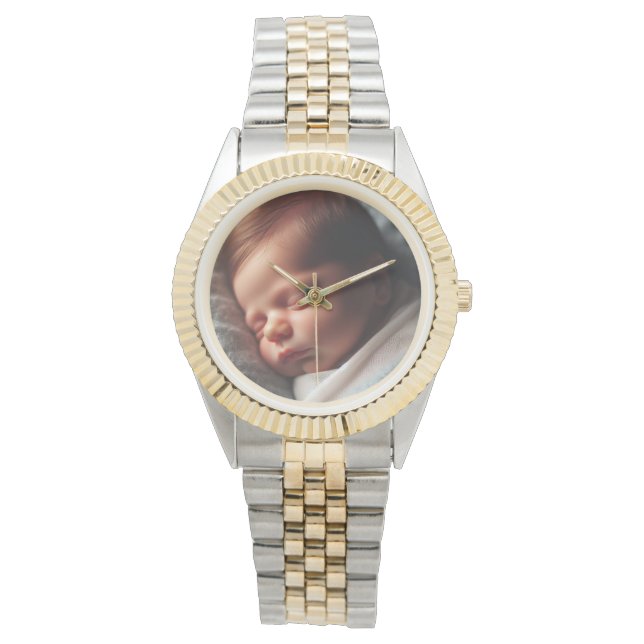 Aangepaste foto horloge (Voorkant)