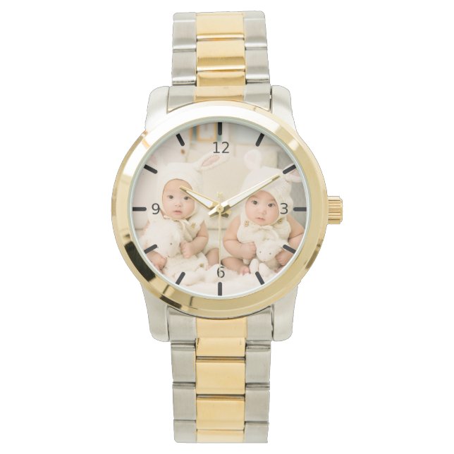 Aangepaste foto horloge (Voorkant)