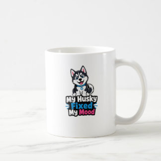 Aangepaste foto Husky hond Husky verbeterde mijn s Koffiemok