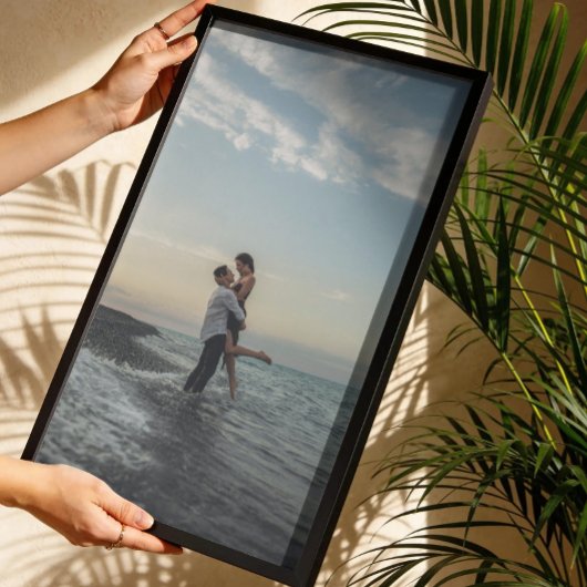 aangepaste foto Huwelijk Poster
