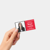 Aangepaste foto-ID Gebeurtenis horizontaal Badge (Handheld)