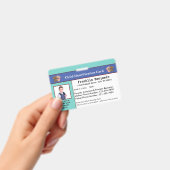 Aangepaste foto ID identiteitskaart voor kinderen Badge (Handheld)