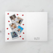 Aangepaste foto Ik hou van je hart, gelukkige vale Kaart (Binnen)