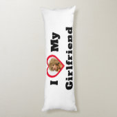 Aangepaste foto Ik hou van mijn Vriendin Lichaamskussen (Achterkant (Verticaal))