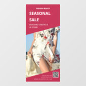 Aangepaste foto in Winkel Advertenties Business Pr Raamsticker (Vel)