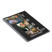 Aangepaste foto-inklage voor 1 trouwdag 7 notitieboek (Rechterzijde)