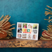 Aangepaste foto-inkollage Grootma-cadeaus op maat Fotoplaat (Zijkant)