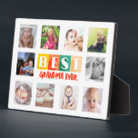 Aangepaste foto-inkollage Grootma-cadeaus op maat Fotoplaat<br><div class="desc">Aangepaste foto-inkollage Grootma-cadeaus op maat</div>