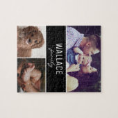 Aangepaste foto-inkouvelnaam legpuzzel (Horizontaal)