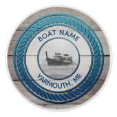 Aangepaste foto-inktpatroon keramische knop (Voorkant)