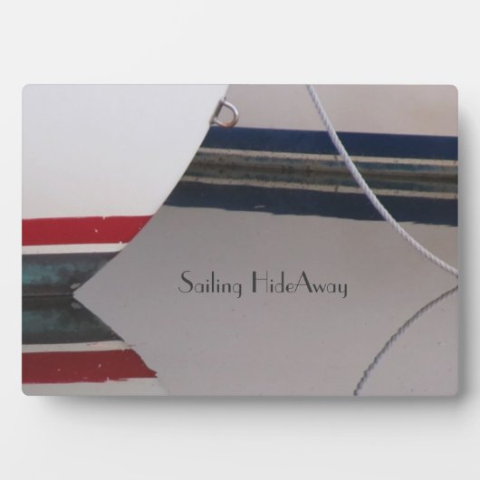 Aangepaste foto-inktschildpad met Easel Fotoplaat (voorkant)