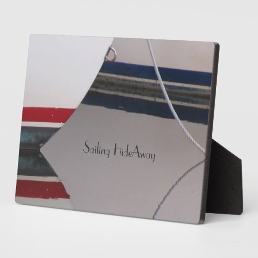 Aangepaste foto-inktschildpad met Easel Fotoplaat (Zijkant)