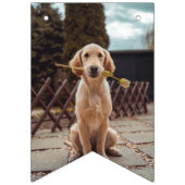 Aangepaste foto-inktvlaggen verjaardagshond  vlaggetjes (Tweede vlag)