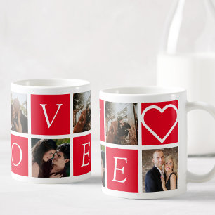Aangepaste foto-inkuilcoupons LOVE Romantic Koffiemok