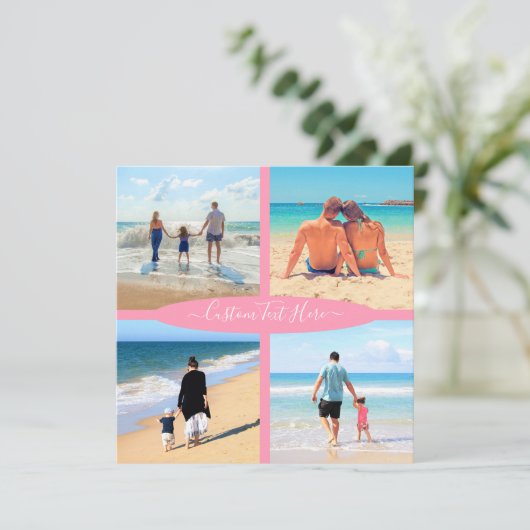 Aangepaste foto-inkuilfamilie liefde persoonlijke  (Staand voorkant)