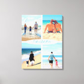 Aangepaste foto-inkuilfamilie liefde persoonlijke  canvas afdruk (Voorkant)