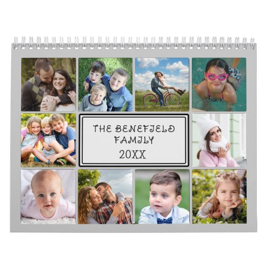 Aangepaste foto-inkuilkalender kalender (Hoes)