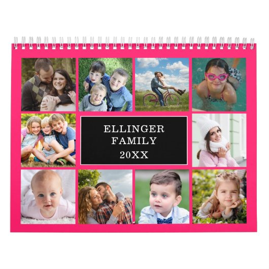 Aangepaste foto-inkuilkalender kalender (Hoes)
