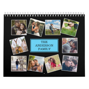 Aangepaste foto-inkuilkalender kalender