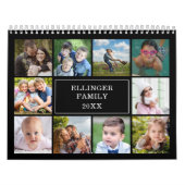 Aangepaste foto-inkuilkalender kalender (Hoes)