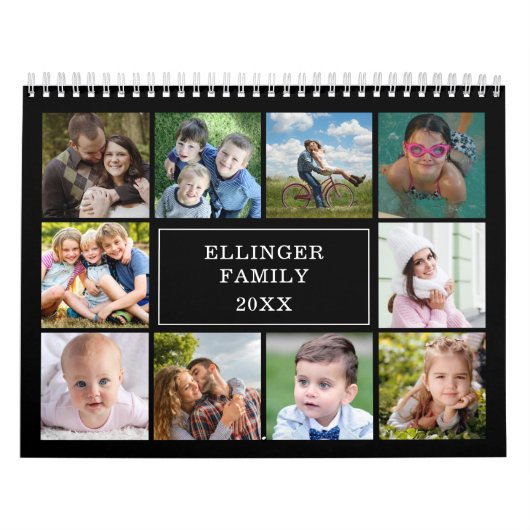 Aangepaste foto-inkuilkalender kalender (Hoes)