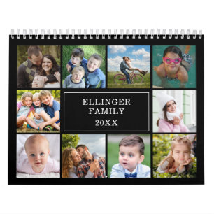 Aangepaste foto-inkuilkalender kalender
