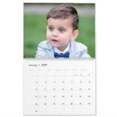 Aangepaste foto-inkuilkalender kalender (Jan 2027)