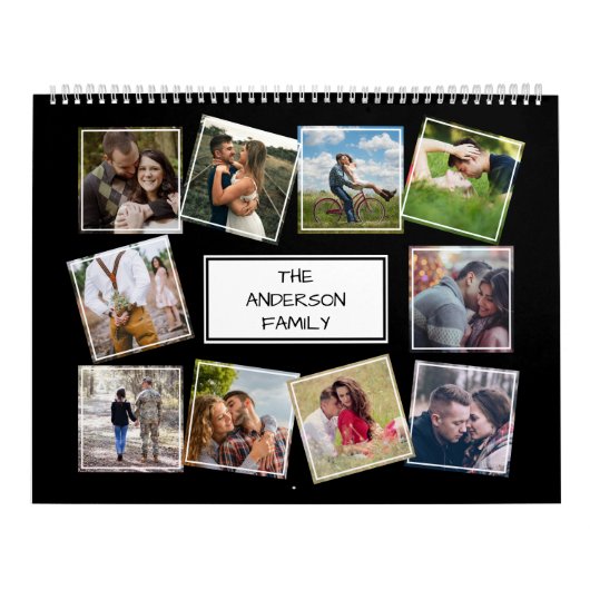 Aangepaste foto-inkuilkalender kalender (Hoes)