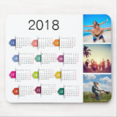 Aangepaste foto-inkuilkalender muismat (Voorkant)