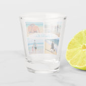 Aangepaste foto-inkuiltekst Shot Glass Speciaal Glas (Achterkant)