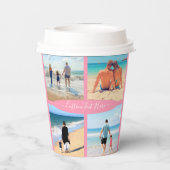 Aangepaste foto-inkuiltekstpapierbekertjes op maat papieren bekers (Achterkant)