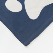 Aangepaste foto-inlegbladen fleece deken (Hoek)