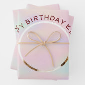 Aangepaste foto inpakpapier vel (In situ)