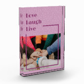 Aangepaste foto Inspirerend geschenken voor Vrouwe (Links)