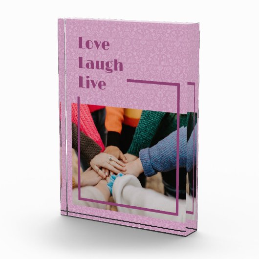 Aangepaste foto Inspirerend geschenken voor Vrouwe (Rechts)