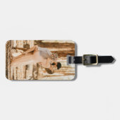 Aangepaste foto Instagram Bagagelabel (Voorkant horizontaal)