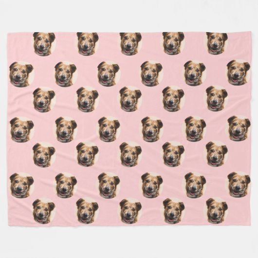 Aangepaste foto-insteekbank voor foto's fleece deken (Voorkant (Horizontaal))