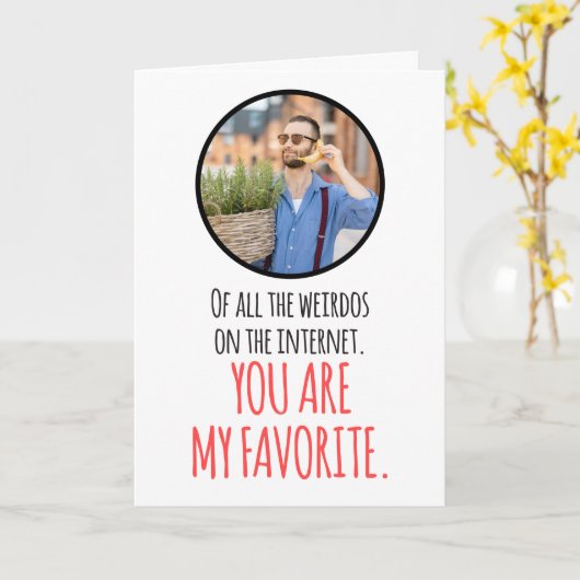 Aangepaste foto internet favoriet rare snuiter dat kaart (Gele Bloem)