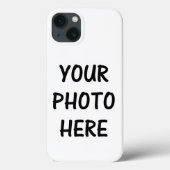 Aangepaste foto iPhone Case (Achterkant)