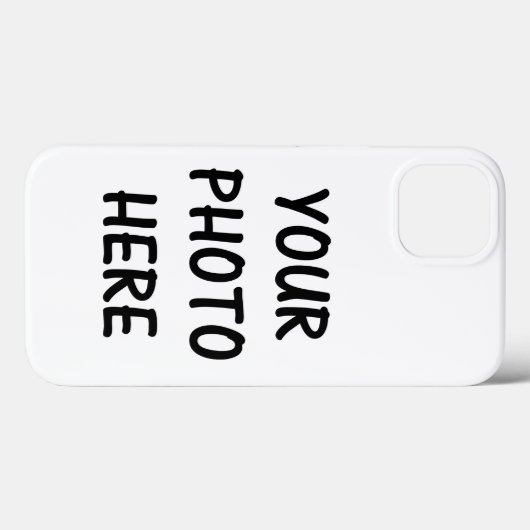 Aangepaste foto iPhone Case (Achterkant (horizontaal))