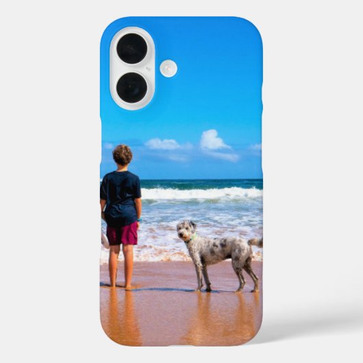 Aangepaste foto iPhone Case Gift met je foto's (Achterkant)