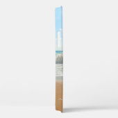 Aangepaste foto iPhone Case met tekst (Achterkant / Rechts)