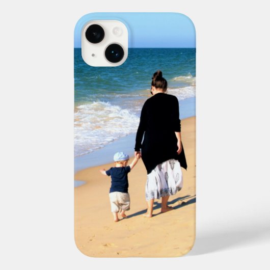 Aangepaste foto iPhone Case met uw familie foto's (Achterkant)
