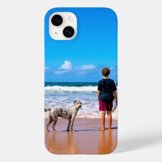 Aangepaste foto iPhone Case met uw favoriete foto' (Achterkant)