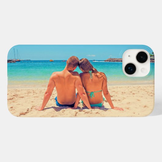 Aangepaste foto iPhone Case met uw foto's ontwerp (Achterkant (horizontaal))