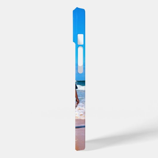 Aangepaste foto iPhone Case Uw foto's en tekstnaam (Achterkant / Links)