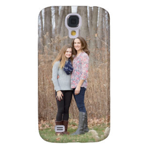 Aangepaste foto-iPhone-draagtas - of een smartphon Galaxy S4 Hoesje