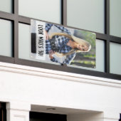 Aangepaste foto-jaarbanner spandoek (Buitenkant Gebouw)