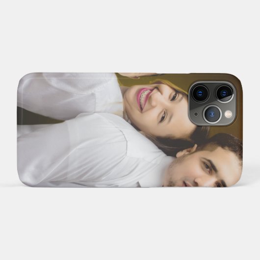 Aangepaste foto Je Afbeelding toevoegen Case-Mate iPhone Case (Achterkant (horizontaal))